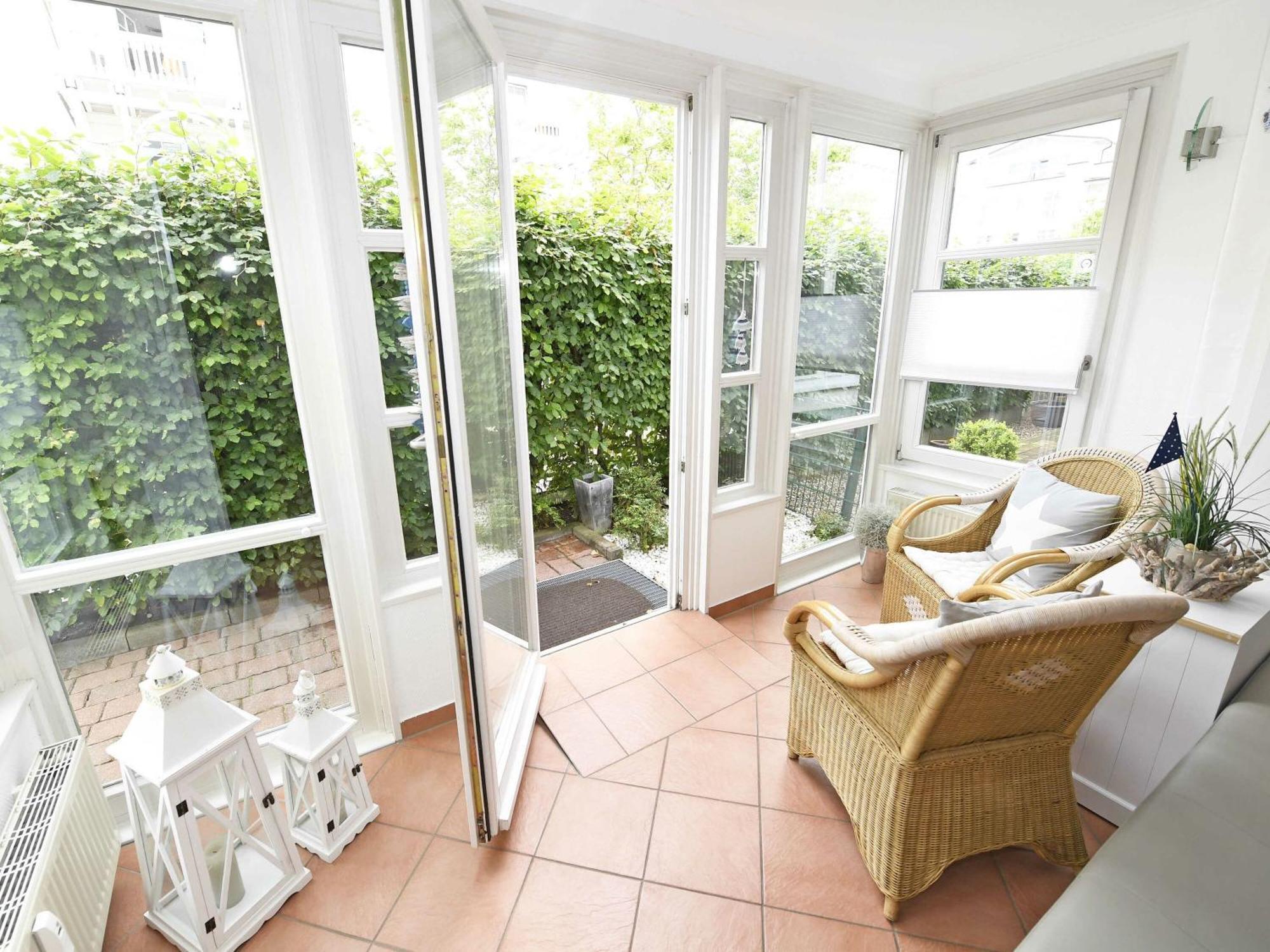 Haus "Concordia" In Binz - Wg 02 "Seedorf" Mit Terrasse, Strandnah Luaran gambar