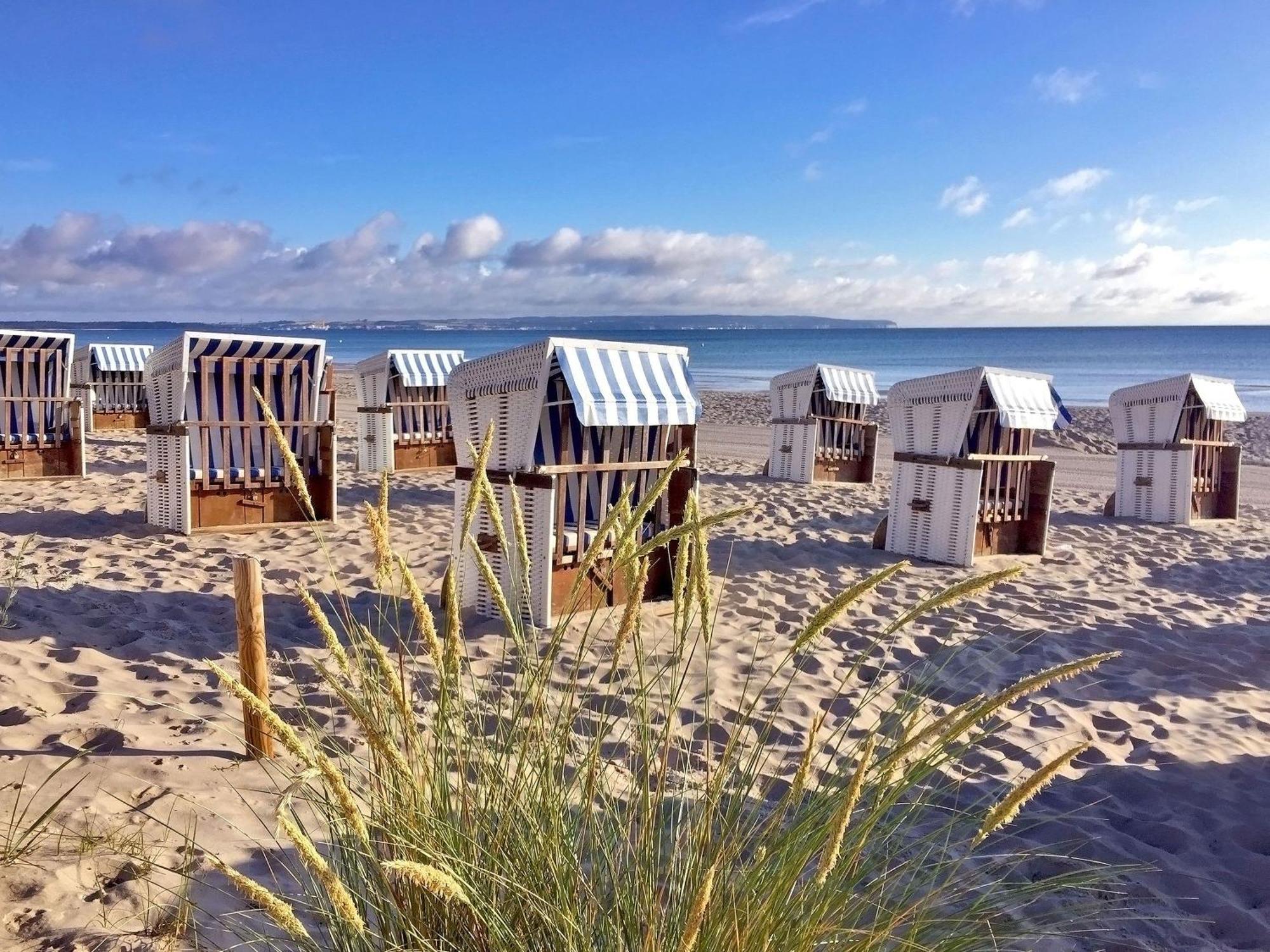 Haus "Concordia" In Binz - Wg 02 "Seedorf" Mit Terrasse, Strandnah Luaran gambar